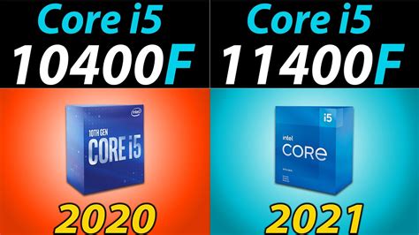 i5-10400F vs. i5-11400F | How Much Performance Difference? - YouTube