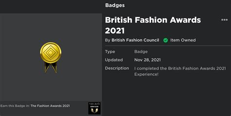 BRITISH BADGE : r/roblox