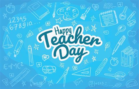 Happy Teachers Day Background Vector Art, Icons, and Graphics for Free ...