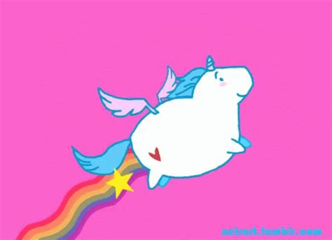 Rainbow Unicorns Gif