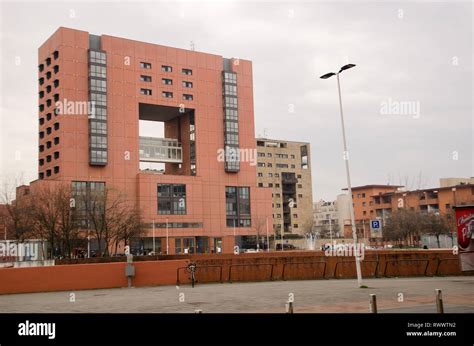 Bicocca district in Milano, with old factory, loft and University ...