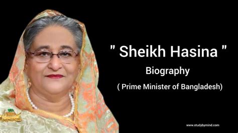 Sheikh hasina biography in english ( Prime Minister of Bangladesh 2022 ...