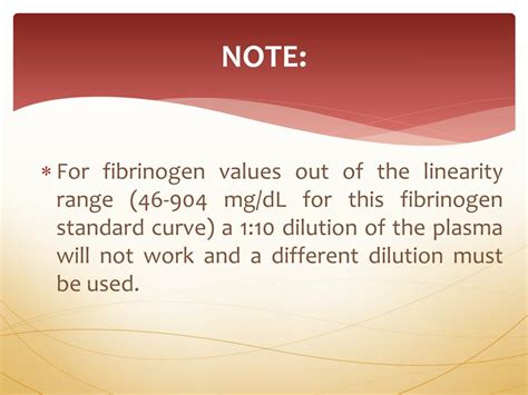 PPT - Quantitative Fibrinogen PowerPoint Presentation, free download - ID:1819177