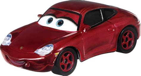 Disney Pixar Cars Racing Red Sally 1:55 Scale Character Vehicles Ages 3+ - Walmart.com