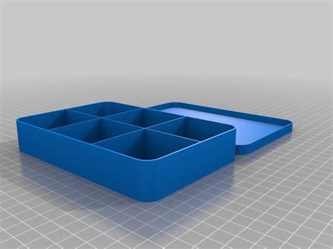 Simple fully customizable box. by woutwoot - Thingiverse | 3d printing diy, 3d printing, Big 3d ...