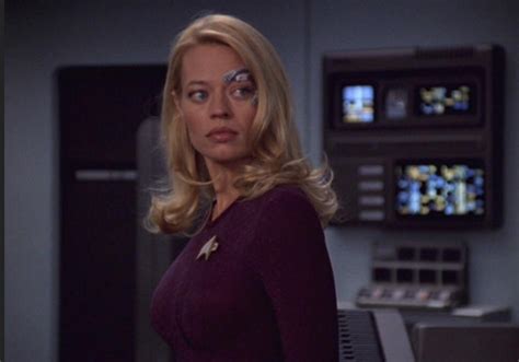 Jeri Ryan plays the Borg beauty, Seven of Nine, Tertiary Adjunct of Unimatrix 01 - 1993 : r ...