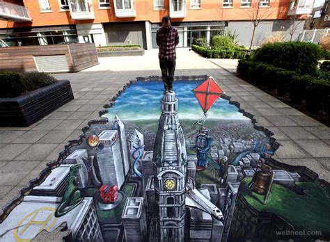 50 Incredible 3D Street Art works from the worlds best street artists