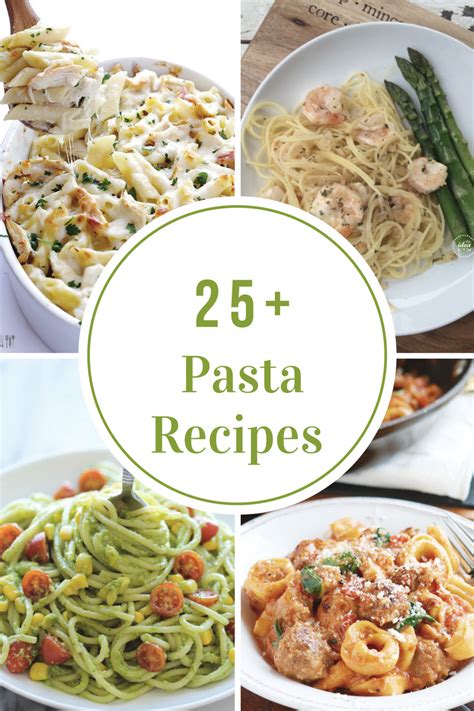 Pasta Recipes - The Idea Room