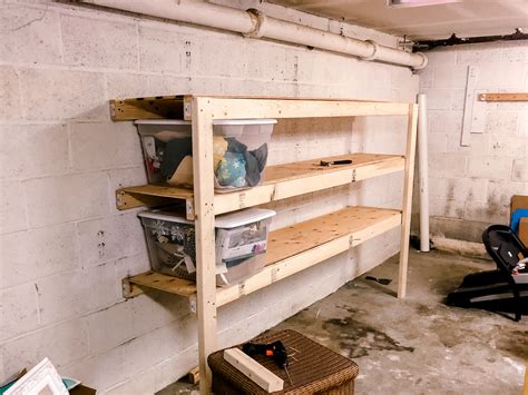 EASY DIY GARAGE SHELVES FOR $40 IN LUMBER