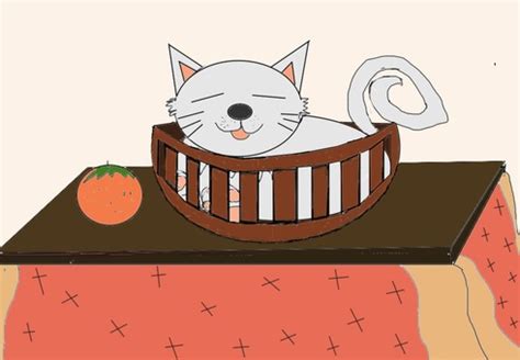 Free Vectors | Kotatsu cat