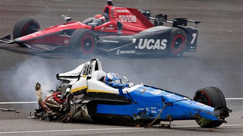 WORST IndyCar Crashes 1/2 - NO FATAL - YouTube