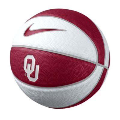 Oklahoma Sooners Basketball - Nike Mini Rubber Basketball