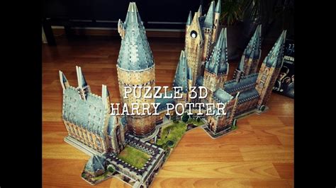 Puzzle Harry Potter 3D Wrebbit - YouTube