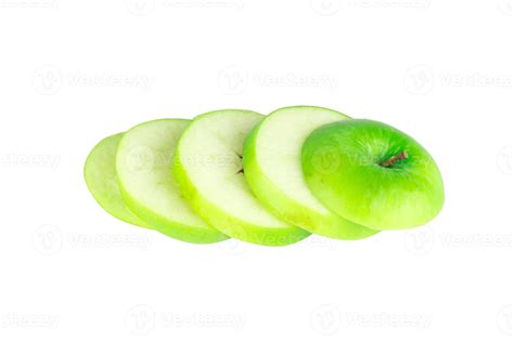 apple green slice isolated on white background 9987515 Stock Photo at Vecteezy