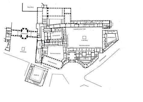 Hofburg Imperial Palace 01 - Plattegrond Hofburg.(958×685) | How to plan, Floor plans, Blueprints