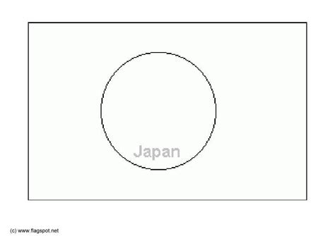 Coloring Page flag Japan - Free printables - Img 6286