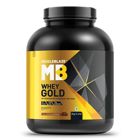 MB Whey Gold 100% Whey Protein Isolate 2Kg | Rich Milk Chocolate