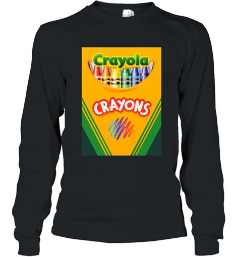 Halloween Crayon Costume T Shirt Long Sleeve