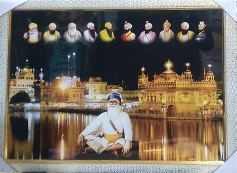 Photo Of Baba Deep Singh Ji With Harmandir Sahib (Golden Temple) at Rs 1300 | Amritsar | ID ...