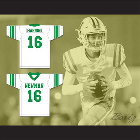 Arch Manning 16 Isidore Newman High School White Football Jersey ...