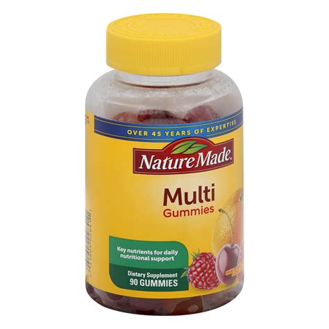 Nature Made Adult Gummies Multi | Hy-Vee Aisles Online Grocery Shopping