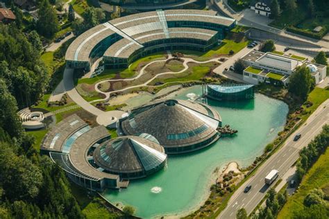 Red Bull Global Headquarters in Austria looks straight out of Jurassic Park, with Guars escaping ...