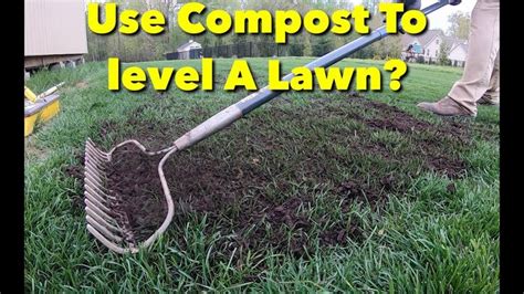 Compost Top Dress Level Lawn | Lawn, Compost, Lawn leveling