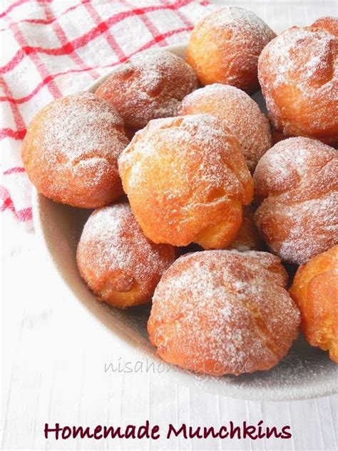 Homemade Munchkins / Dunkin Donuts / Doughnuts Recipe