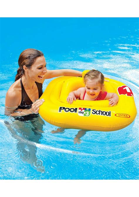 Intex - Deluxe Baby Float Pool School™ - New Intex Inflatables for Kids - Onceit