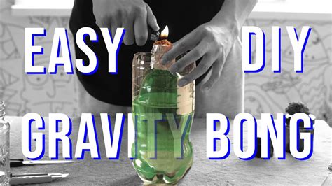 HOW TO MAKE A DIY GRAVITY BONG IN 5 MINS - YouTube