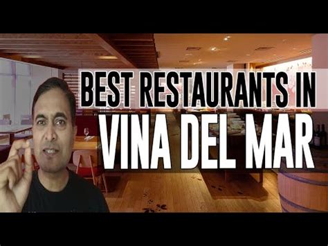 Best Restaurants and Places to Eat in Vina del Mar, Chile - YouTube