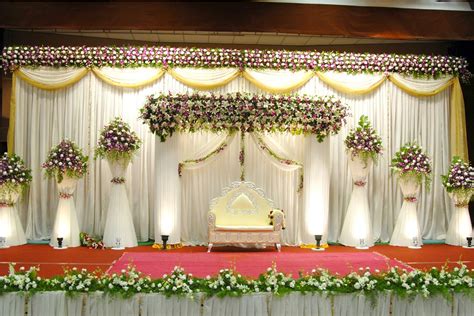 Dress wedding » Decoration for wedding | Wedding stage decorations, Wedding hall decorations ...