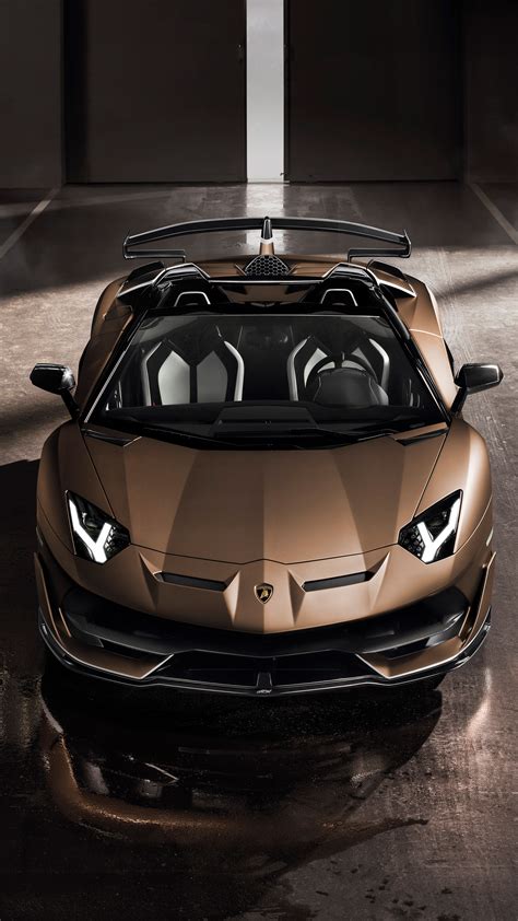 Lamborghini Aventador SVJ Roadster 4K Ultra HD Mobile Phone Wallpaper