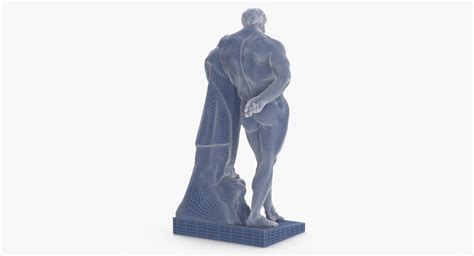 Roman Hercules Statue 3D model - TurboSquid 2176811