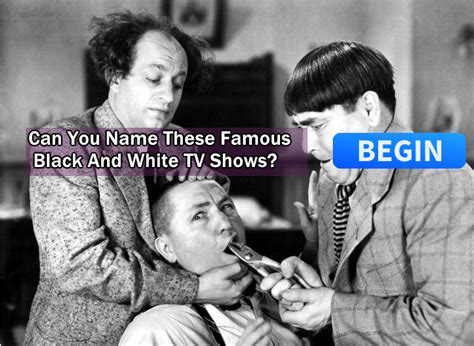 Can You Name These Famous Black And White TV Shows? | Surveee