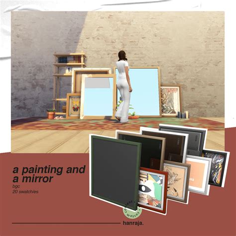 A PAINTING AND A MIRROR | Sims mods, Sims 4 game, Sims cc
