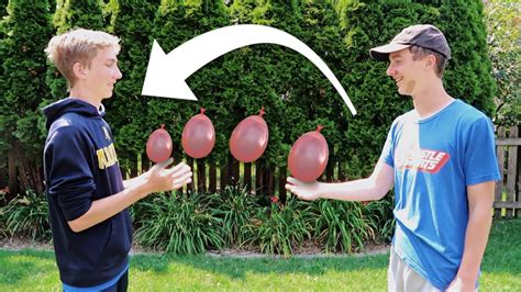 CRAZY WATER BALLOON TOSS CHALLENGE! *rematch* | Match Up - YouTube