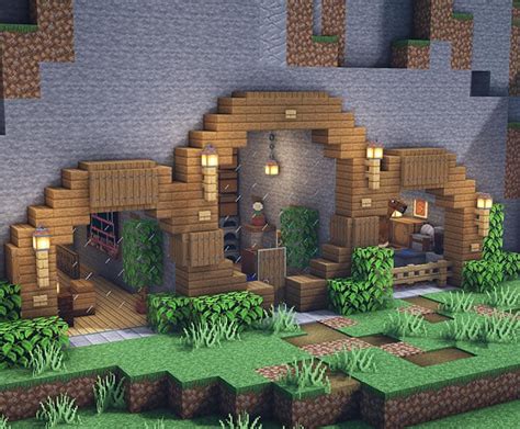 15 Ideas for Building Minecraft Houses Inside Mountains - Mom's Got the Stuff