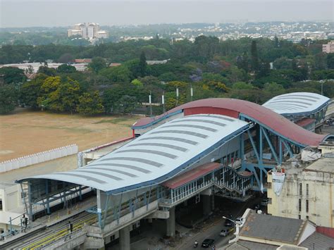 Metro Station at MG road ,Bangalore | Ganesh H | Flickr