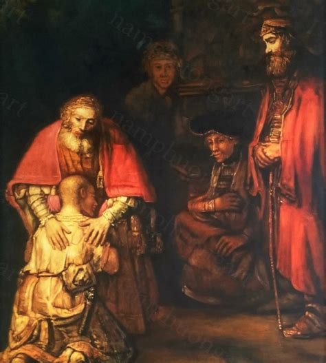 Rembrandt The Return Of The Prodigal Son Analysis