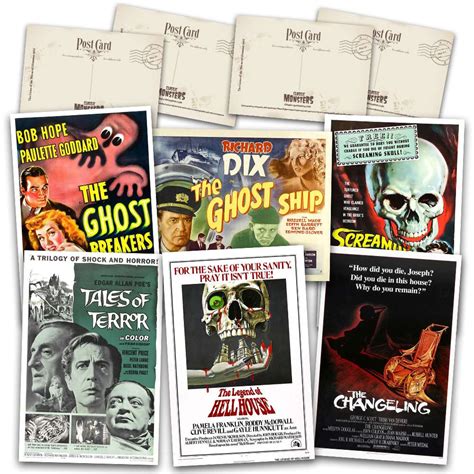 Classic Ghost Stories Postcard Set #1 - Classic Monsters Shop