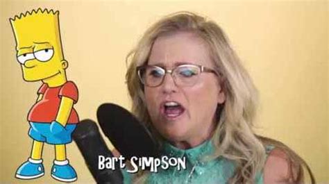 Nancy Cartwright Does Her 7 Simpsons Characters In 36 Seconds