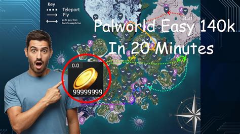 Palworld best money? 140K in 20 minuets guide - YouTube