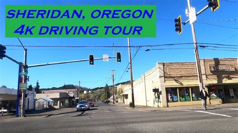 Sheridan, Oregon | 4k Driving Tour | Dashcam - YouTube