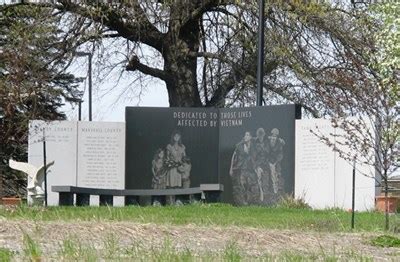 Vietnam War Memorial, Iowa Veterans Home, Marshalltown, IA, USA ...