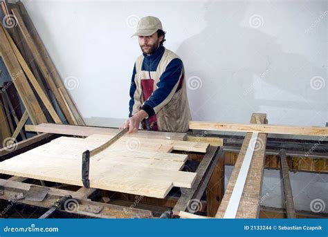 Carpenter At Work. Stock Images - Image: 2133244