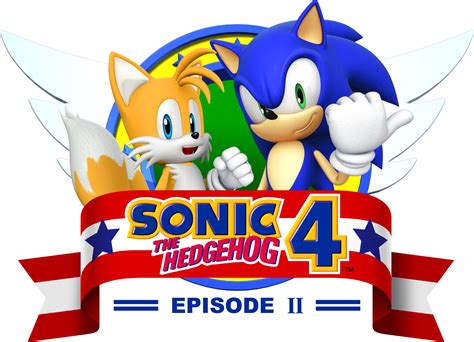 Sonic - Sonic 4 The Hedgehog Logo PNG Imagens e Moldes.com.br