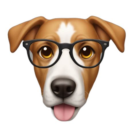 dog-cola-mohawk-glasses | AI Emoji Generator
