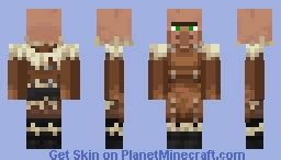 Taiga Villager Leatherworker Minecraft Skin