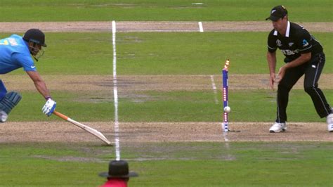 Dhoni Run Out World Cup 2019 - 1280x720 Wallpaper - teahub.io